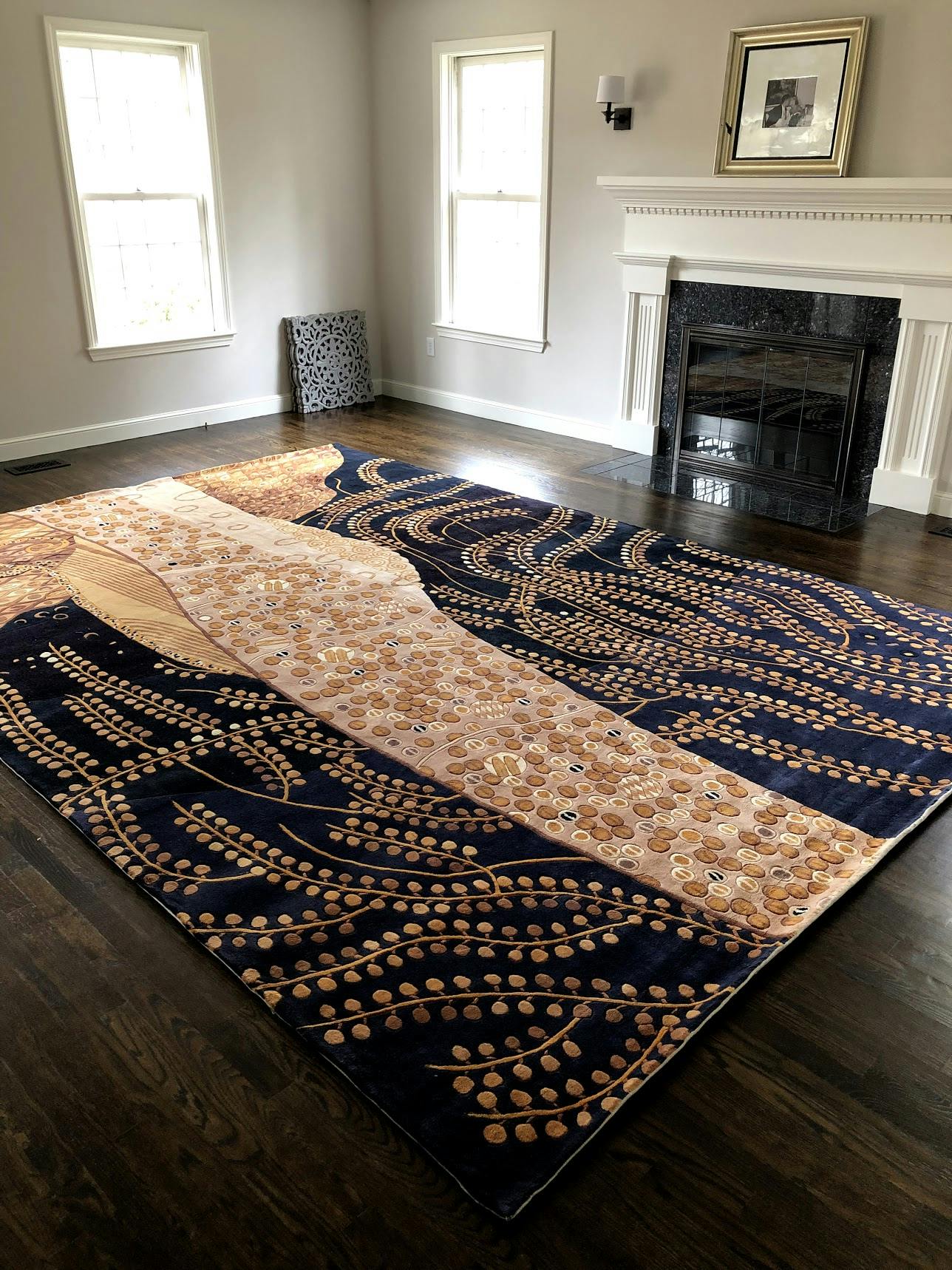 Momeni New Wave NW01 Willow Blue Area Rug Incredible Rugs and Decor